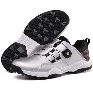 Andere Golfproducten Mannen Grote Maat 36-46 Golfschoenen Professionele Anti-Slip Spikeless Luxe Golf Vrouwen Sneakers Sport Waterdicht Golfschoeisel HKD230727