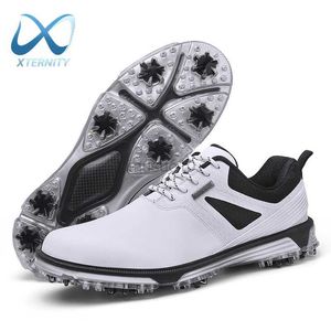 Otros productos de golf Recién llegado Zapatos de golf de ocio Hombres Calzado de golf ligero profesional Zapatillas para caminar Zapatos de lujo antideslizantes cómodos HKD230727