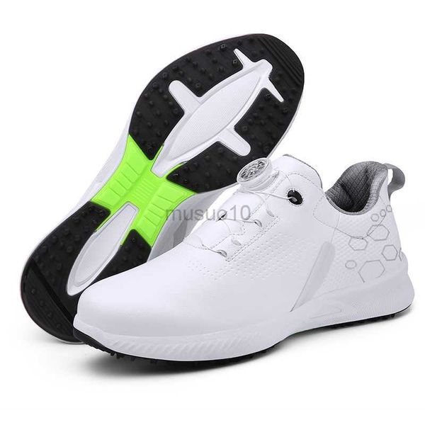 Autres produits de golf Nouveaux chaussures de golf à coussin d'air pour hommes Chaussures de golf d'athlétisme imperméables pour dames