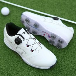 Andere golfproducten Nieuwe professionele golfschoenen Spikes Outdoor Comfortabele golfkleding voor heren Maat 38-45 Wandelsneakers Luxe wandelschoenen HKD230727