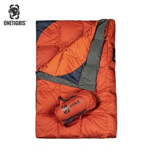 Otros productos de golf OneTigris Manta para acampar Edredón de viaje plegable para caminatas al aire libre 3 temporadas 1 persona Se adapta a 41F 77F 5C 25C 231202