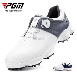 Andere golfproducten PGM nieuwe golfschoenen herenschoenen afneembare verwijderbare spikes sneakers knop schoenveters grip. HKD230727