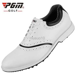 Andere Golfprodukte PGM White Brock Style Wasserdichte, rutschfeste Herren-Golfschuhe HKD230727