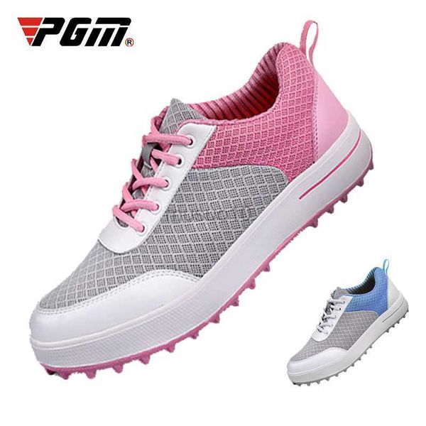 Autres produits de golf PGM Chaussures de golf pour femmes Baskets de golf respirantes anti-dérapantes Dames Super Fibre Sports de plein air Baskets de loisirs XZ081 HKD230727