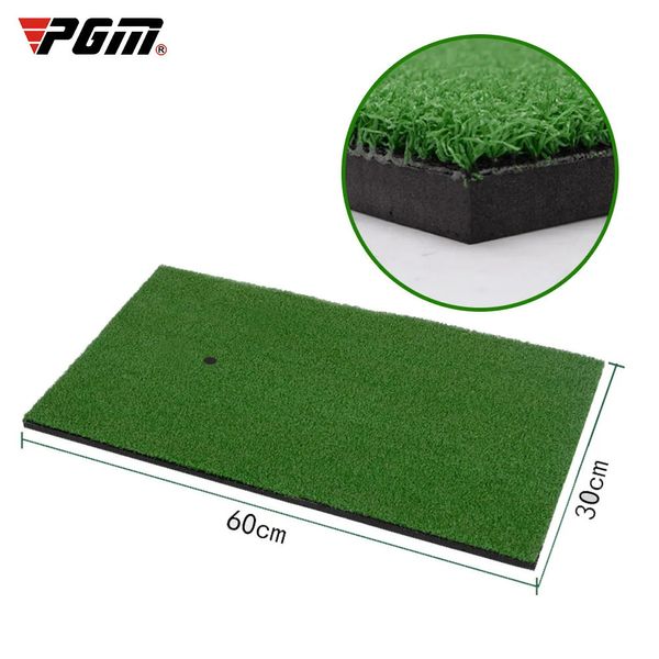 Autres produits de golf Tapis de pratique 30x60cm Pelouse artificielle OutdoorIndoor Formation Frapper Pad Caoutchouc Durable 231128