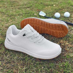 Autres produits de golf Chaussures de golf professionnelles Chaussures de sport imperméables et antidérapantes pour hommes Chaussures de golf respirantes pour femmes de haute qualité HKD230727