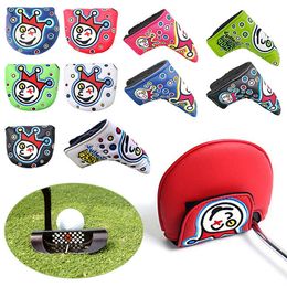 Otros productos de golf PU Golf Putter Headcover Etiqueta Hebilla Cubiertas para cabezas de palos de golf Durable Universal Anti-colisión Presión Accesorios deportivos 230703