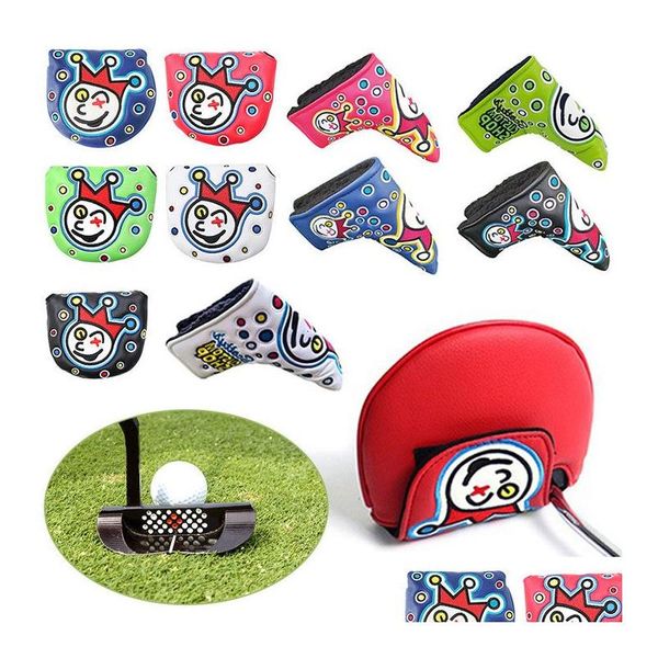 Autres produits de golf Pu Putter Header Autocollant Boucle Club Head Ers Durable Anti-Collision Pression Sport Accessoires Drop Livraison Dh8Gf