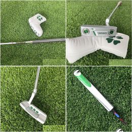 Autres produits de golf Putter Port 2 0 Longueur 32 33 34 35 pouces Lucky Clover Green avec en-tête droitier 230103 Drop Delivery Sports DHFCS