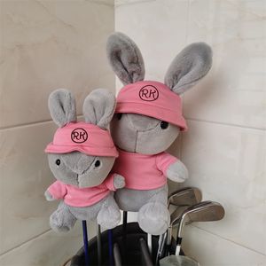 Autres produits de golf RK Rabbit Golf Wood HeadCover Peluche Animal 460cc Driver Fairway Woods Head Covers 230919