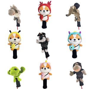 Autres produits de golf Sereval Animals Golf Headcovers Driver Woods Golf Covers For Driver 460cc Ou Hybrid Men Lady Mascot Novelty Cute Gift 230712