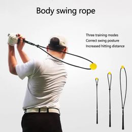 Autres produits de golf Swing Practice Rope Réglable Entraîneur Assistance Exercices Fournitures de formation Accessoire 231208