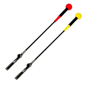 Autres produits de golf Swing Trainer Aid Alignment Rods Professional Grip Training Portable Elastic 231115