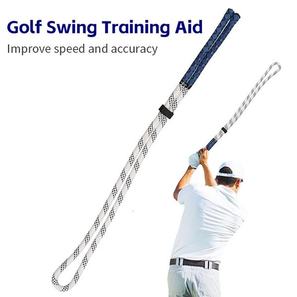 Autres produits de golf Swing Trainer Aid Portable Tempo Ball Practice Tool pour cadeaux d'anniversaire Club Rope Golfer Lovers 231204