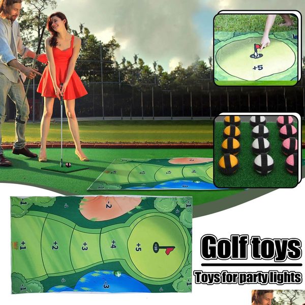 Autres produits de golf Le jeu de jeux décontracté en intérieur mettant l'interaction enfant à l'enfant parent non glissade de coups de frappe mini adapté 231010 drop délivre dhx0c