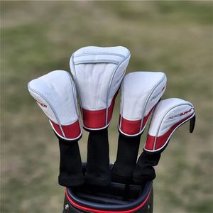 Andere golfproducten TLM Golf Woods Headcovers Covers Driver Fairway voor golfclubs Set Heads PU-leer Goede kwaliteit beschermhoes 231101