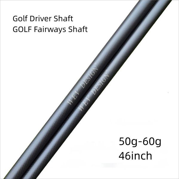 Otros productos de golf WEV Drivers Shaft SRSR Flex Graphite Wood Palos pulgadas 1K Tecnología de fibra de carbono original 230726