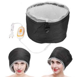 Otros cuidados para el cabello Gorro de calefacción ajustable Sombrero eléctrico Salón Mascarilla nutritiva térmica Secadores de aceite para hornear Calor 230325