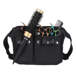 Autres soins capillaires Étui à ciseaux pour cheveux Pochette de coiffure Outils de coupe de cheveux Sac de support pour coiffeur Taille Ceinture d'épaule Accessoires de barbier 231116