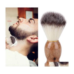 Other Hair Removal Items Badger Mens Shaving Brush Barber Salon Men Facial Beard Cleaning Appliance High Quality Pro Shave Tool Razo Dh9Wy