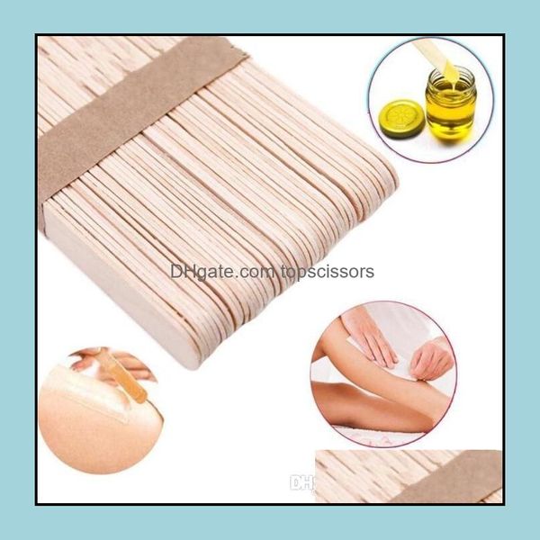 Otros artículos de depilación Spatas de madera Palos de depilación corporal Desechables Pelos de salón Herramientas de depilación Pretty Wax Waxing Stick Drop DHSNX