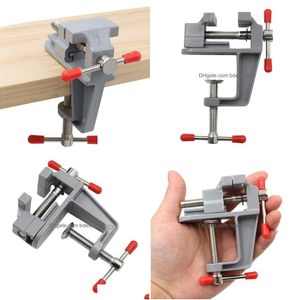 Andere handgereedschap Aluminium miniatuur kleine juweliers hobby klem op tafel bankje Mini Tool vice mitifuncational drop levering 202 dh6dq