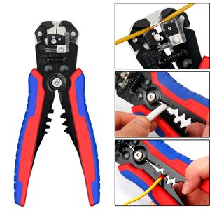 Autres outils à main Électricité Fil Stripper Multitool Pinces QBD2 Coupe-dénudage automatique Câble Sertissage Électricien Réparation Nippers 230106