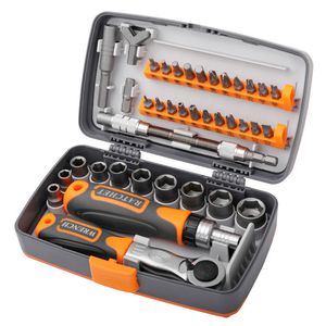 Autres outils à main Ensemble de tournevis à cliquet à économie de main-d'œuvre Combinaison de matériel de boîte à outils domestique Kit de tournevis magnétique Embouts Tournevis Torx 230419