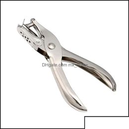 Andere handgereedschap metalen metalen single gat papier puncher plier schoolkantoor punc dhzlp drop levering 202 otqsw