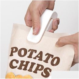 Andere handgereedschap Mini Heat Sealer Huishoudelijke accessoires Plastic zak voor opslag in de keuken Food Snacks Vruit en groenten Drop DHQMR