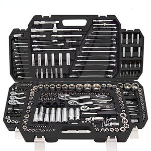 Ander handgereedschap Set voor autoreparatie Ratelsleutel Moersleutel Dopband mechanische ferramentas Kits completo 221123