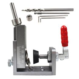 Andere handgereedschap Upgrade snel klem pocket gat jig kit -systeem met 9 mm boor bit set timmerman houtbewerking kit 221207