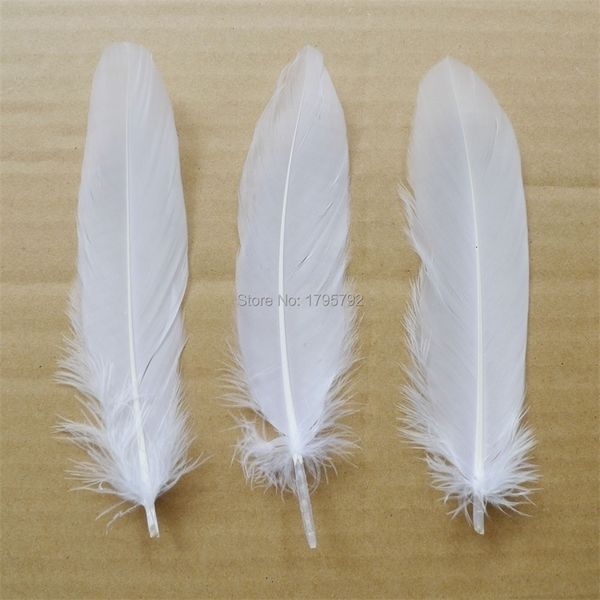 Autres outils à main Gros pôle dur 1000 pcs plumes d'oie blanche pour bricolage artisanat plumes de cygne 1218 cm bijoux de mariage accessoires de décoration 230826