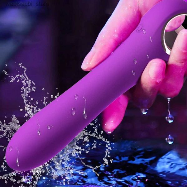 Autres éléments de beauté de la santé 10 vibrateur puissant du point G pour femmes pour femmes Solicone Dildo Vagin Clitoris Stimulator Vibratrice Femme Toys for Adults L49