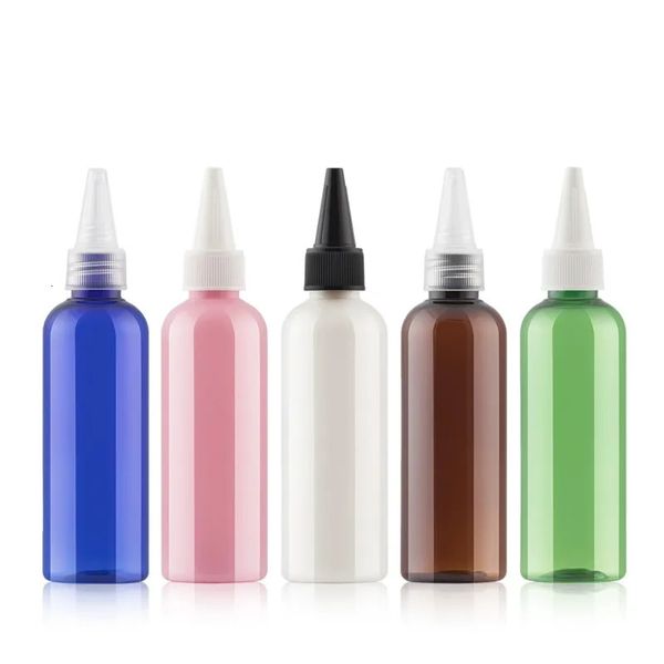 Otros artículos de belleza para la salud 20 50 unids 100 ml 6 colores Botellas vacías Recipiente de líquido de viaje portátil Crema de loción recargable Herramienta para el cuidado de la piel 231211