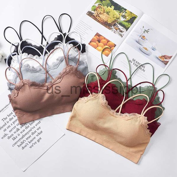 Otros artículos de belleza para la salud Lencería sexy 3D Sujetador deportivo sin costuras Tipo U Sin respaldo Sin tirantes Top Bra Push Up Bralette Brassiere Ropa interior de mujer qy886 x0831