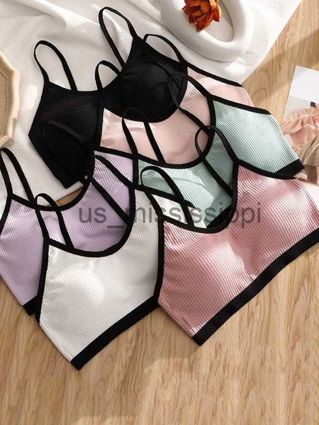 Otros artículos de belleza de salud 3D Lencería sexy Sujetador deportivo sin costuras Sin espalda Sin tirantes Top Bra Push Up Bralette Brassiere Mujeres Ropa interior Algodón Girls Lady X0831