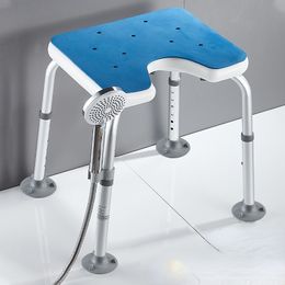 Andere gezondheidsschoonheidsartikelen 6 -GEAR verstelbare huishoudelijke badstoel speciaal voor ouderen anti -druppel en niet -ponsen antiskid douchekruk 230425