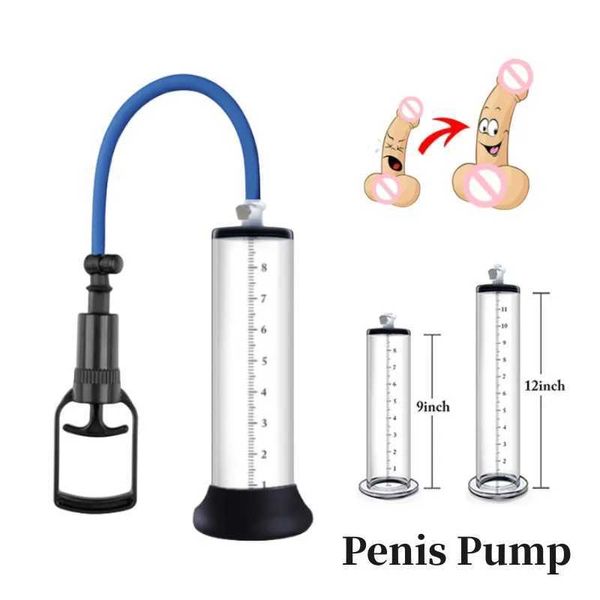 Autres articles de beauté Health Articles acryliques Pump Pump Manual Vacuum Pinis Agrandage jouet pour les produits pour adultes de dispositif masculin Q240430