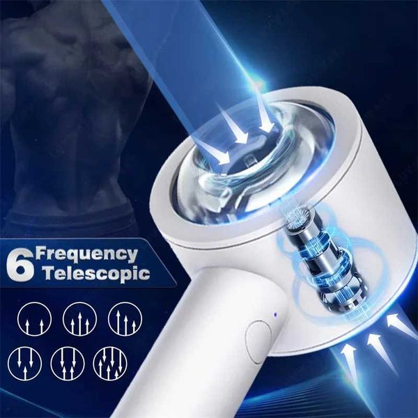 Autres éléments de beauté de la santé Cup de l'avion Masturbation masturbation automatique diffuseur vaginal sexitoys est une machine vaginale confortable en silicone pour les couples Q240430