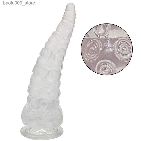 Outros itens de beleza de saúde Expansão do ânus Octopus Sucker Anal Plug Butt Plug Estimulador Próstata Massageador Anal S Dildo para Mulheres Homens Q230919