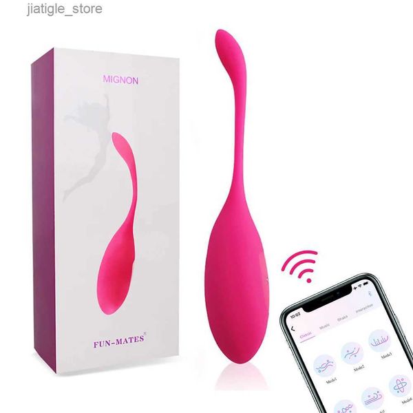 Autres articles de beauté Health Vibrateur de contrôle des applications adaptés aux femmes vibrations portables gpot faux pénis vagin kegel ball vibrateur mobile télécommande femme y24040