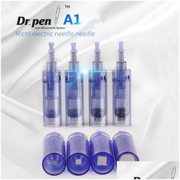 Andere gezondheidsschoonheidsartikelen Blauwe kleur 100 stuks Derma-pennaaldcartridge voor Dr. A1 9/12/36/42 Ronde Nano 3D Vierkant Bajonet Gezondheid Dhyex