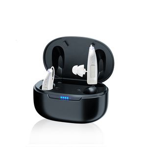 Autres articles de beauté pour la santé Bluetooth 30 canaux Aide auditive rechargeable Aides auditives BTE numériques Tonalité réglable Amplificateur de son Portable Sourds âgés 230725