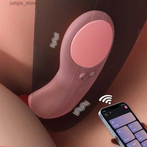 Autres articles de beauté Health Bluetooth Application Vibratrice portable Stimulator femelle Stimulator sous-vêtements Vibration Adult Masturbation Toy Y240402