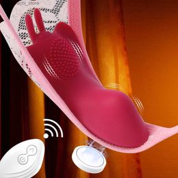 Otros artículos de belleza de la salud Butterfly Clitoris Vibrator para mujeres Mini clítoris Estimulador de clítoris CONTROL REMOTO DE PANTILLA VIBRO PERSONOS VIBRO TOMAS DE TODOS ADULTOS L49