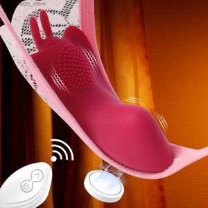 Autres articles de beauté Health Butterfly Clitoris Vibrator pour femmes Stimulateur de clitage mini stimulateur sans fil télécommandé femme vibro