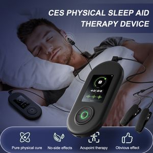 Autres articles de santé et de beauté CES Aide au sommeil Insomnie Appareil d'électrothérapie Anxiété et dépression Migraine Soulager l'anxiété Douleur à la tête Instrument de sommeil rapide 230808