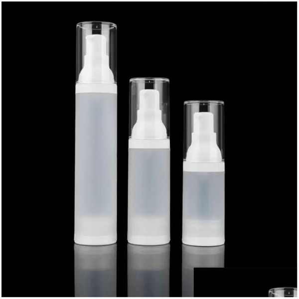 Autres articles de santé et de beauté Compacts rechargeables transparents Bouteille d'Emsion de voyage vide en plastique Vaporisateur d'échantillon portable pour 20 ml / 30 ml / 50 ml Dr Dhsaz