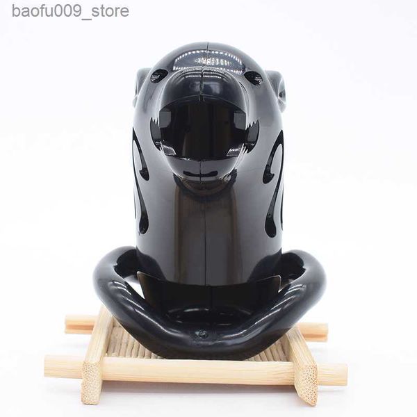 Otros artículos de belleza para la salud Cachorro en forma de jaula de pene Anillos de gallo de animales Dispositivo de esclavitud de castidad de resina para adultos de plástico masculino Productos para hombres Q230919